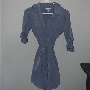 H&M button up dress